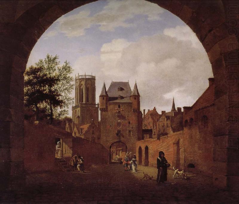 Church of the scenery, Jan van der Heyden